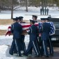 Honor Guard carrying caskets